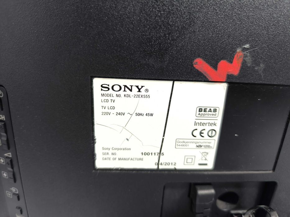 Televizor SMART Sony KDL-22EX500 22 inch LCD TV Full HD HDMI USB