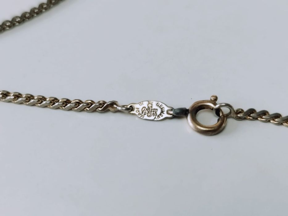 Vechi colier Grosse, placat cu argint, Dior, copii