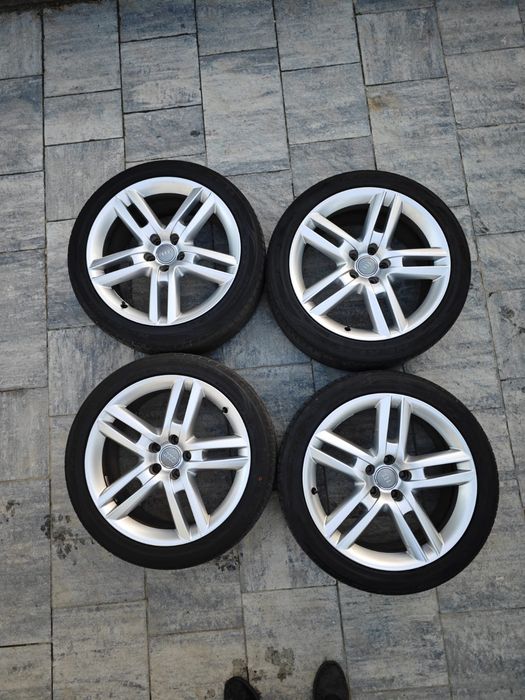 Jante AUDI ORIGINALE cu anvelope  255 40 R19