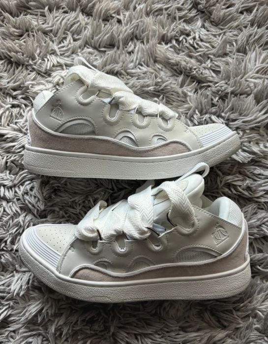 Lanvin curb sneakers