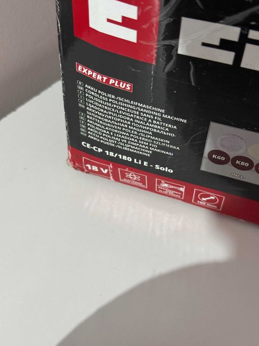 Masina de slefuit/lustruit pe acumulator Einhell CE-CP 18/180 Li