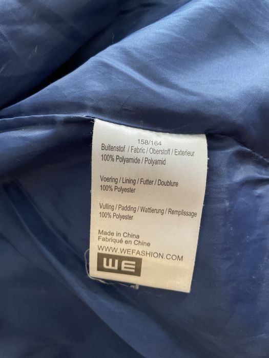 Мъжко XS / юношеско зимно яке 158/164 – червено, черно, тъмно синьо