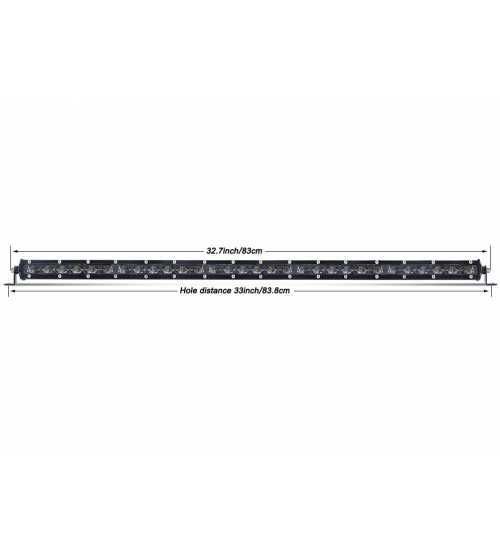 Led Bar 6D Super Slim Black Edition 82 CM
