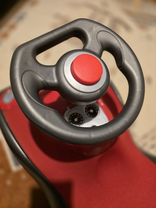 Masinuta de impins Big Bobby Car Next cu sunete si lumini 12luni +