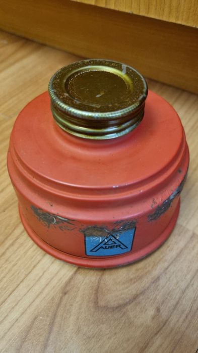 Filtru Masca de  Gaze WW2  AUER EINSATZ Germania  SIGILAT  1942