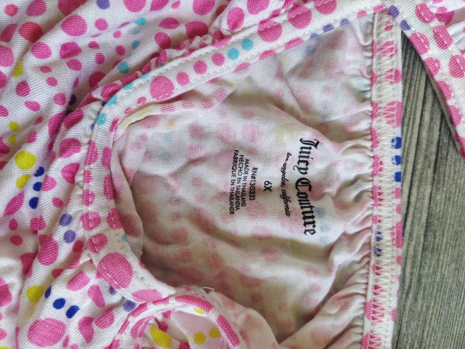 Детска розова рокля Juicy Couture 6г. 122см