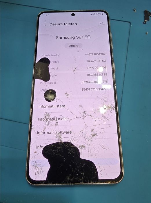 Vând placa de baza Samsung s 21