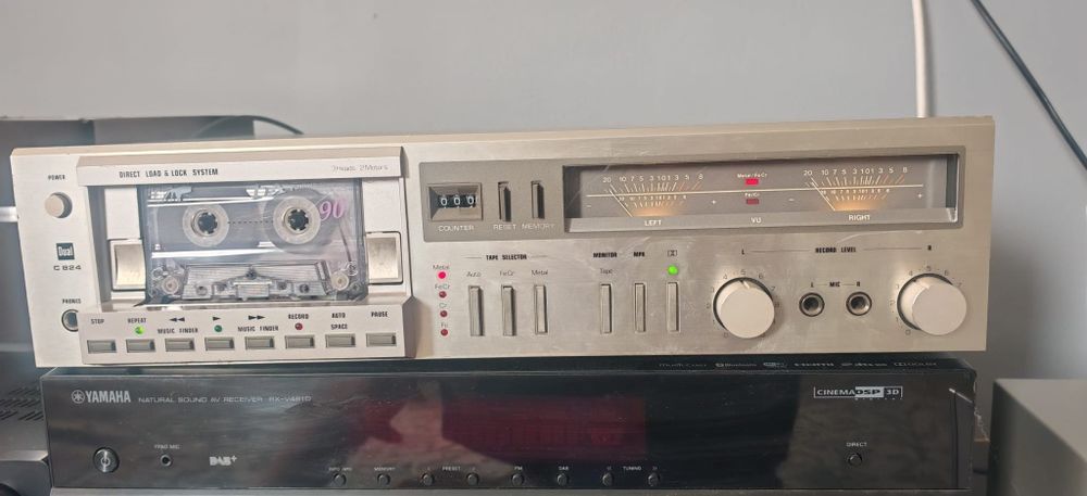 Deck dual C824 ,3capete ,2 motoare