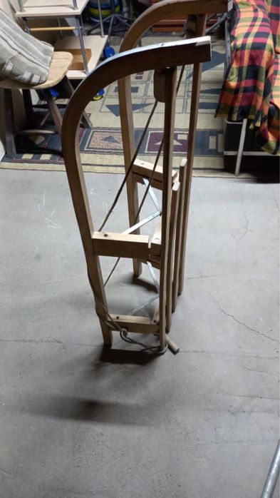 Финские сани деревянные