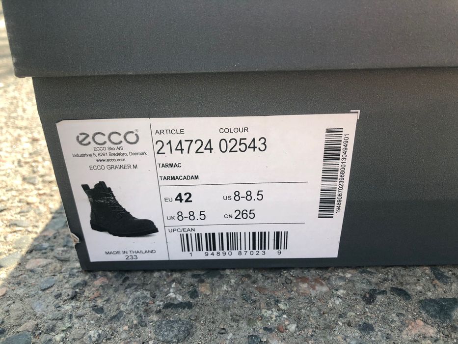 Ботинки Ecco GRAINER M