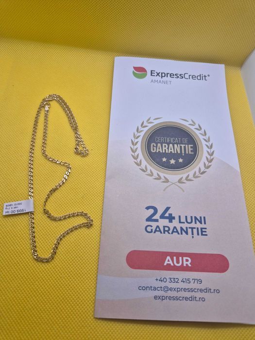 Lant de aur 14k (Ag29 Siraj B.32272.1) Garantie 2 ani