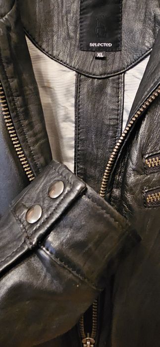 Кожено яке SELECTED  L/XL