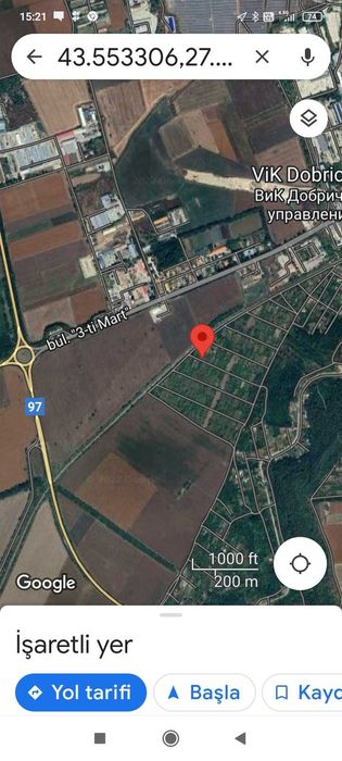 Продава се Парцел в Добрич, м-т Газибаба - 600 кв.м за 7 €/кв.м - Снимка #7