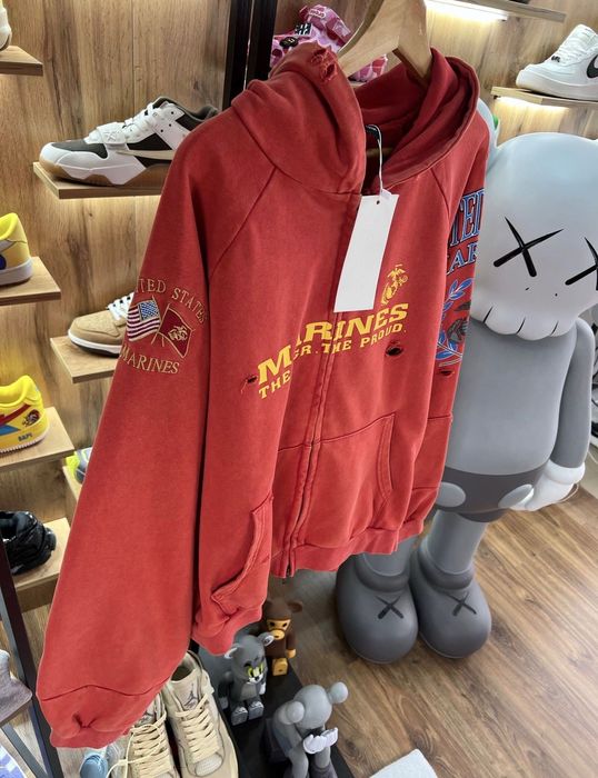 суитчър GRAILZ Project G/R USA Marines Faded Red