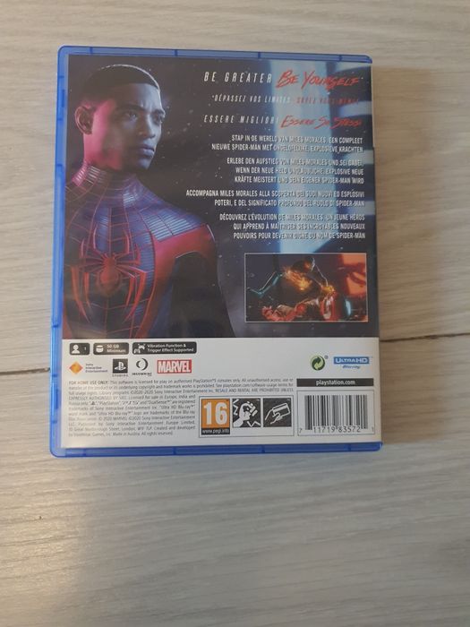 Spider man Miles Morales PS5