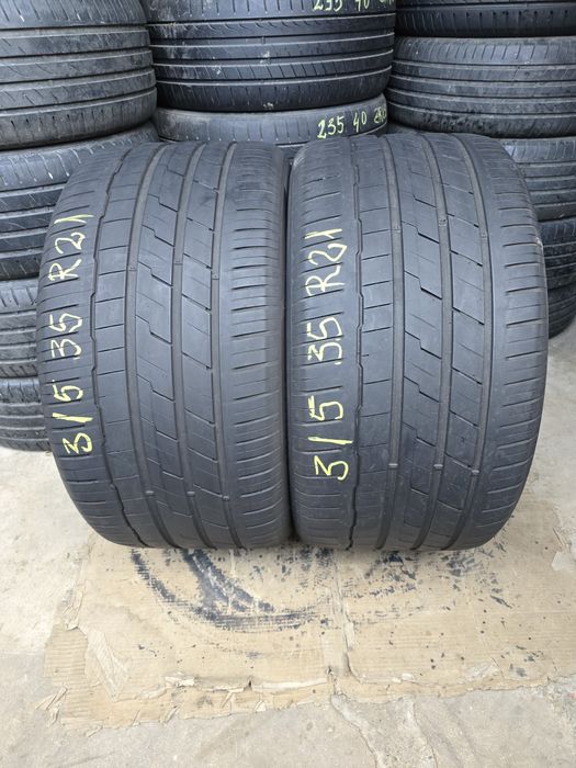 2 Anvelope Vară Hankook 315/35 R21 (RSC) DOT 4324 Impecabile.