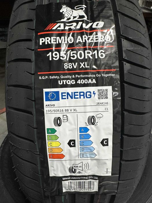 Нови Летни Гуми Arivo Premio Arzero 195/50R16 88V XL Нов Dot