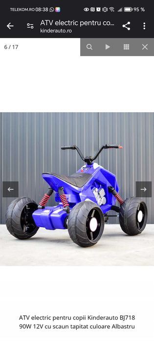 ATV electric pentru copii