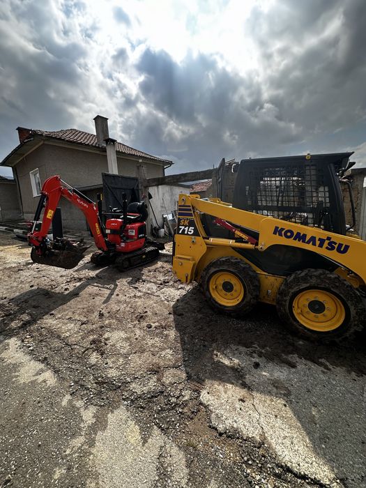 Услуги с микро багер М СТРОЙ 92 Стара Загора Багер