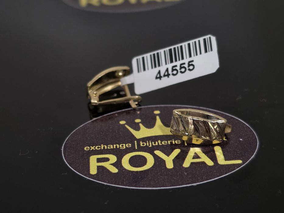 Bijuteria Royql: Cercei aur 14k/1.33 gr