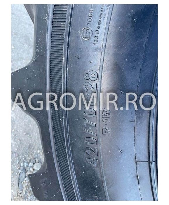 420/70 r28 alliance agristar ii 133D tl  Cauciucuri tractor, Fiat, Case, Fendt, John Deere, New Holland, Massey Ferguson, UTB   Cauciucuri tractor, Fi