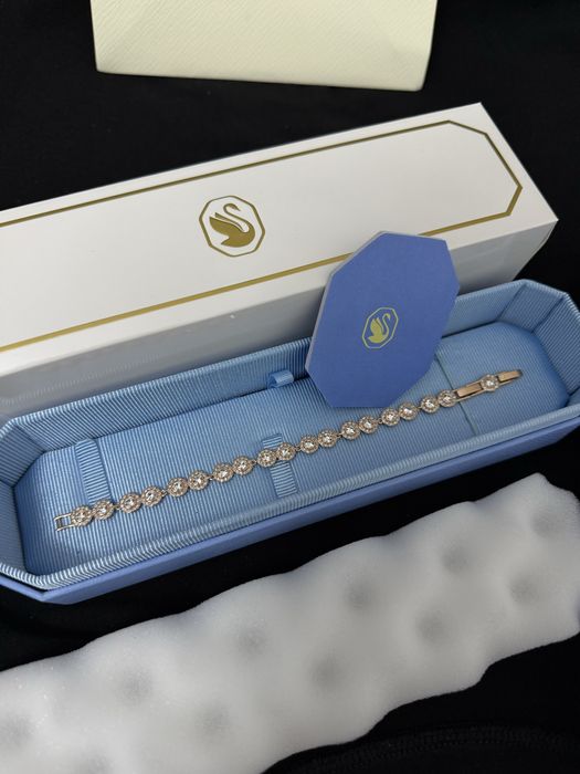 Bratara swarovski angelic rose gold