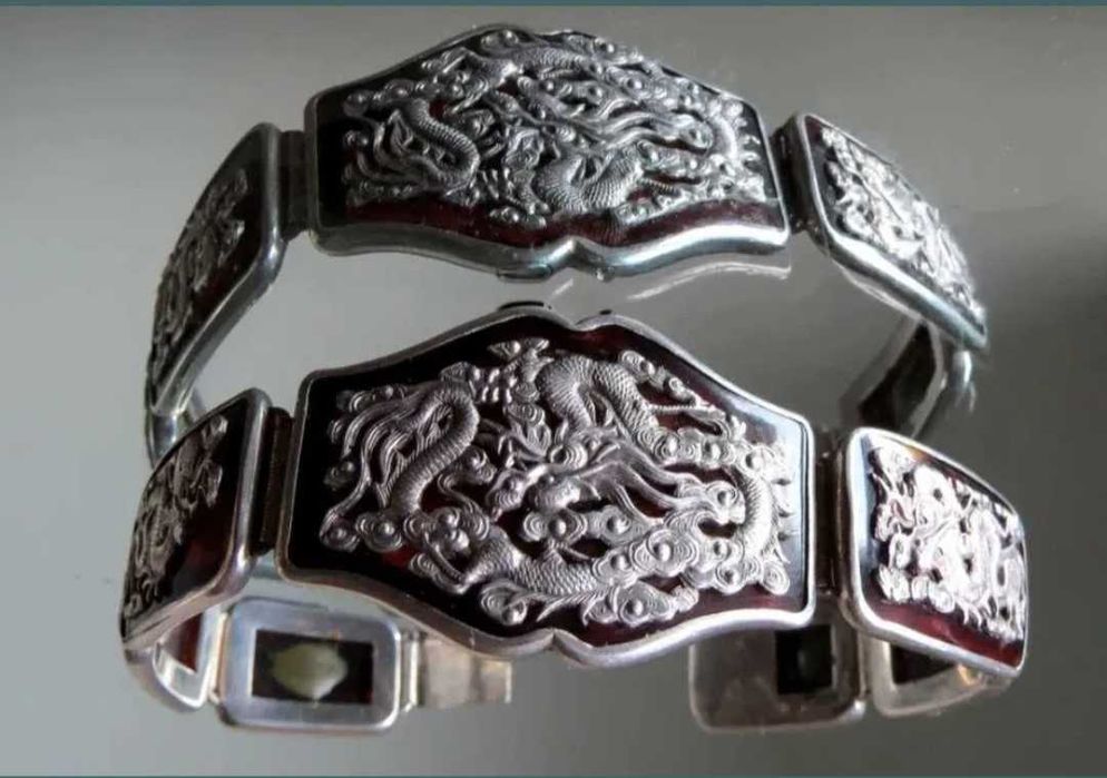 Veche Bratara Argint China Sau Japonia1900