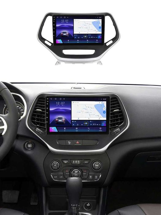 Navigatie Android 14 JEEP CHEROKEE 2014 -18 1/8 Gb Waze CarPlay CAMERA