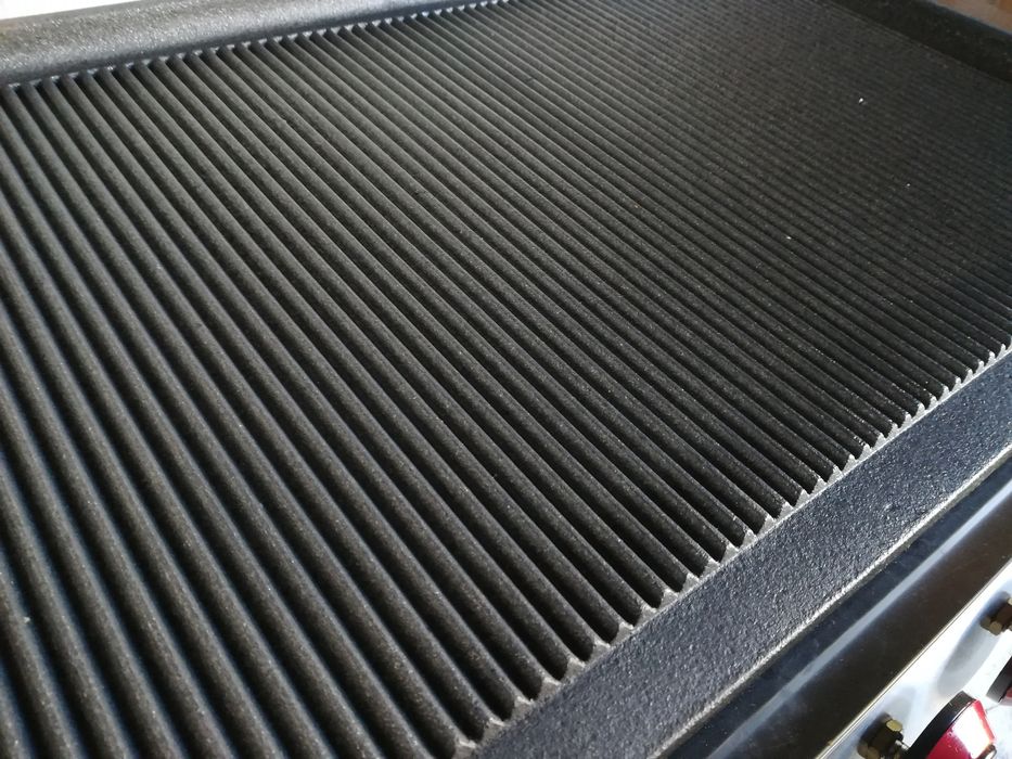 Газова скара оребрена-газова  професионална®CE- дюнер обурудване