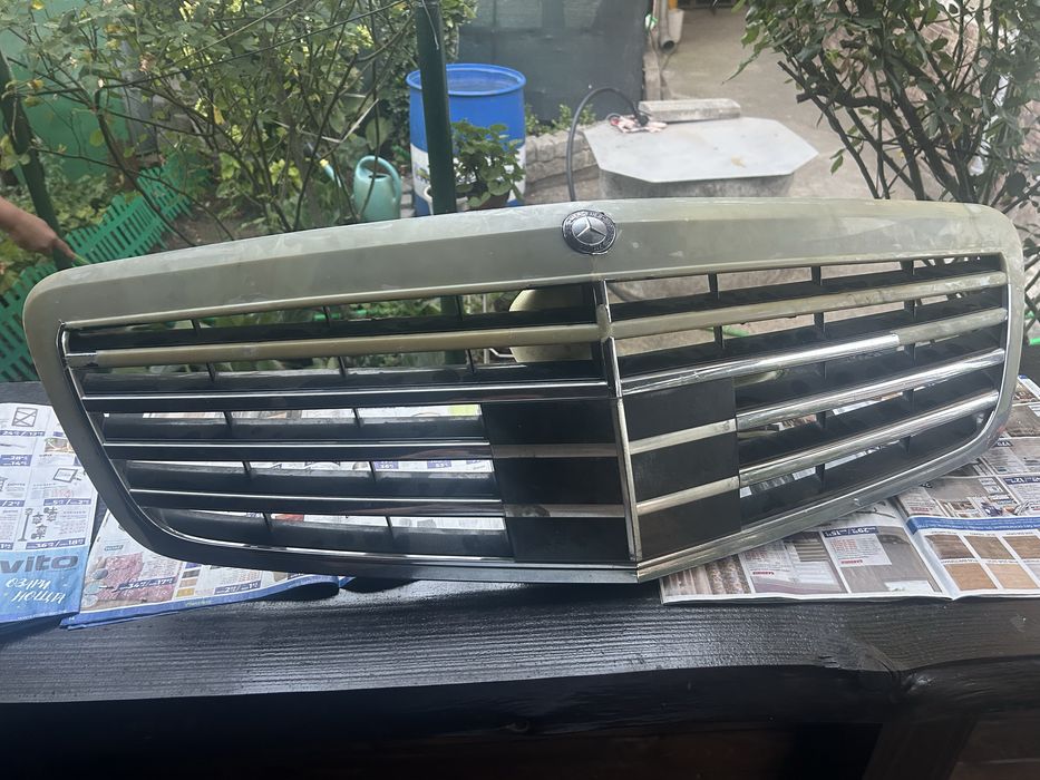 Решетка за Мерцедес w221 с дисктроник