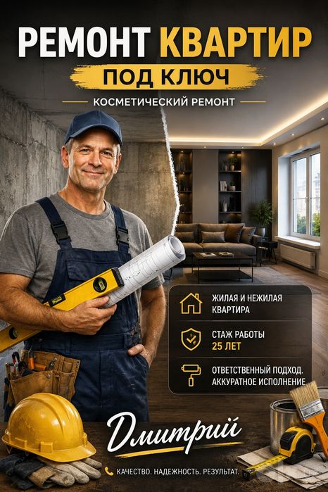 Ремонт квартир и домов