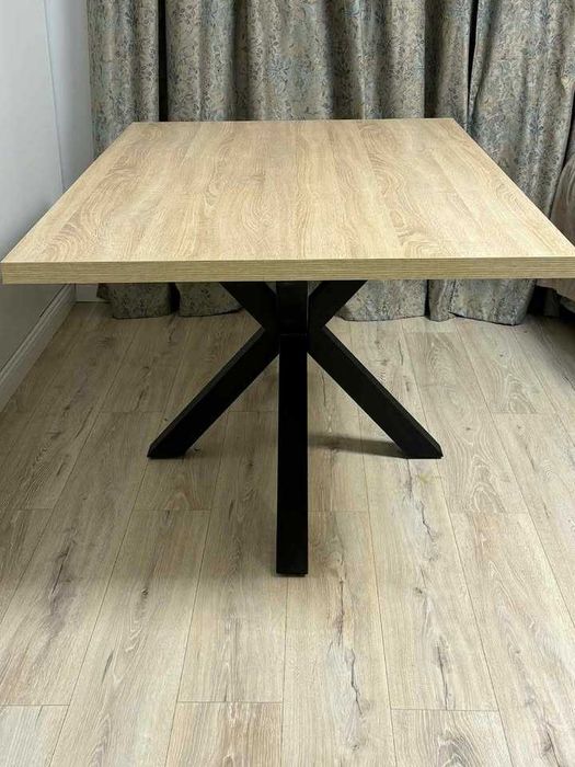 Vand masa dinning maro din mdf si metal 100x160 cm ARGO KAVE HOME