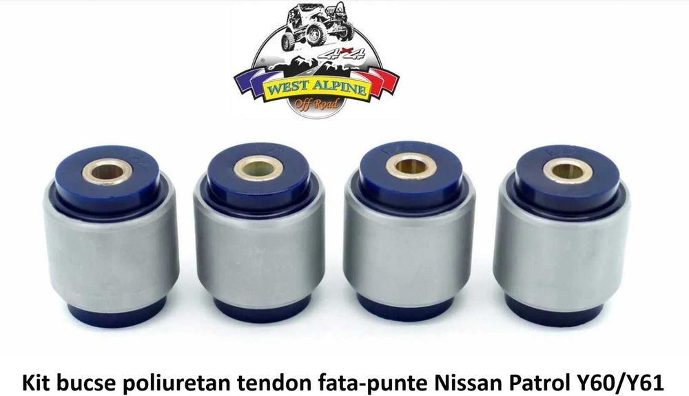 Kit bucse poliuretan tendon fata SAU spate Nissan Patrol Y60/Y61