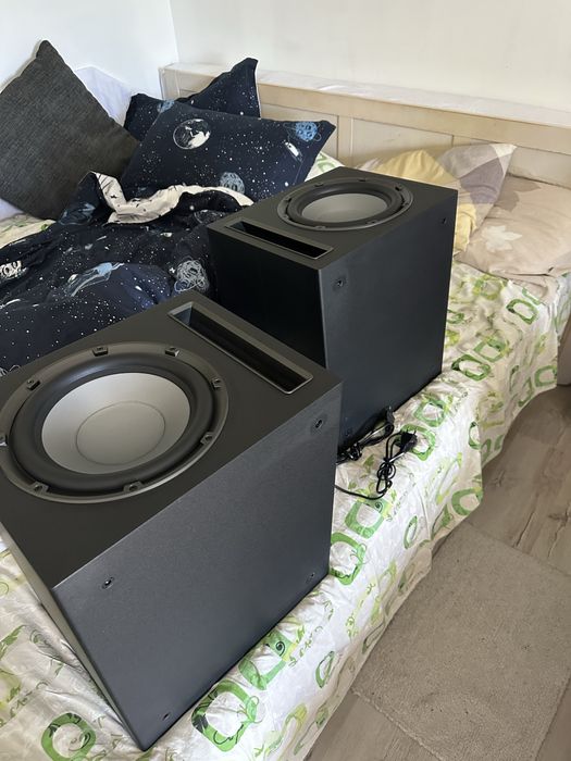 Pereche Subwoofere Teufel T 1110/1 SW – Ca Noi, la Cutie, Configurație Dual/Hybrid