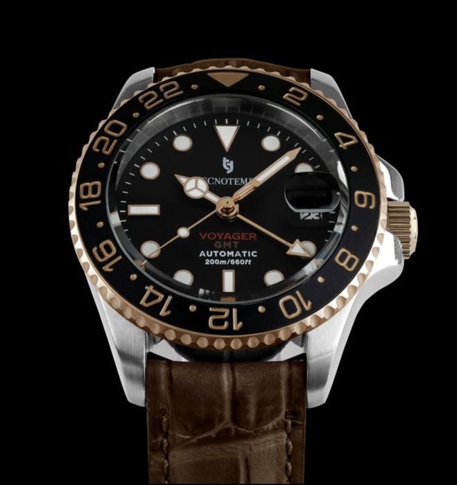 Vand ceas Tecnotempo Voyager GMT Automatic 200M WR – Editie Limitata
