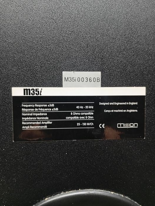 Английски тонколони MISSION M-35i