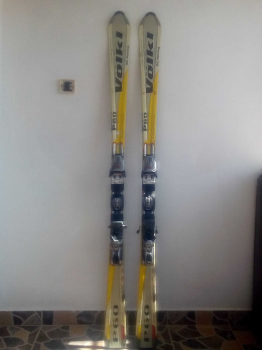 Ски  Volkl 160см  и обувки HEAD 45 номер