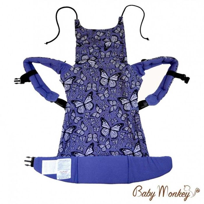от 5+ месеца | Ергономична раница Baby Monkey Regolo - Butterfly