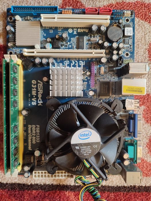 ASRock G31M-VS/E6300/4GB