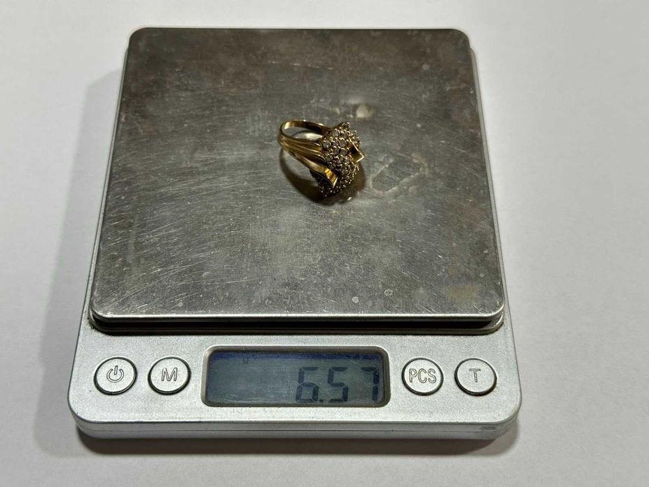 Златен дамски пръстен 14к, 6,57гр