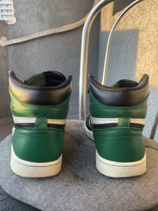 Sneakers Air Jordan 1 Nike High Pine Green OG Autentici