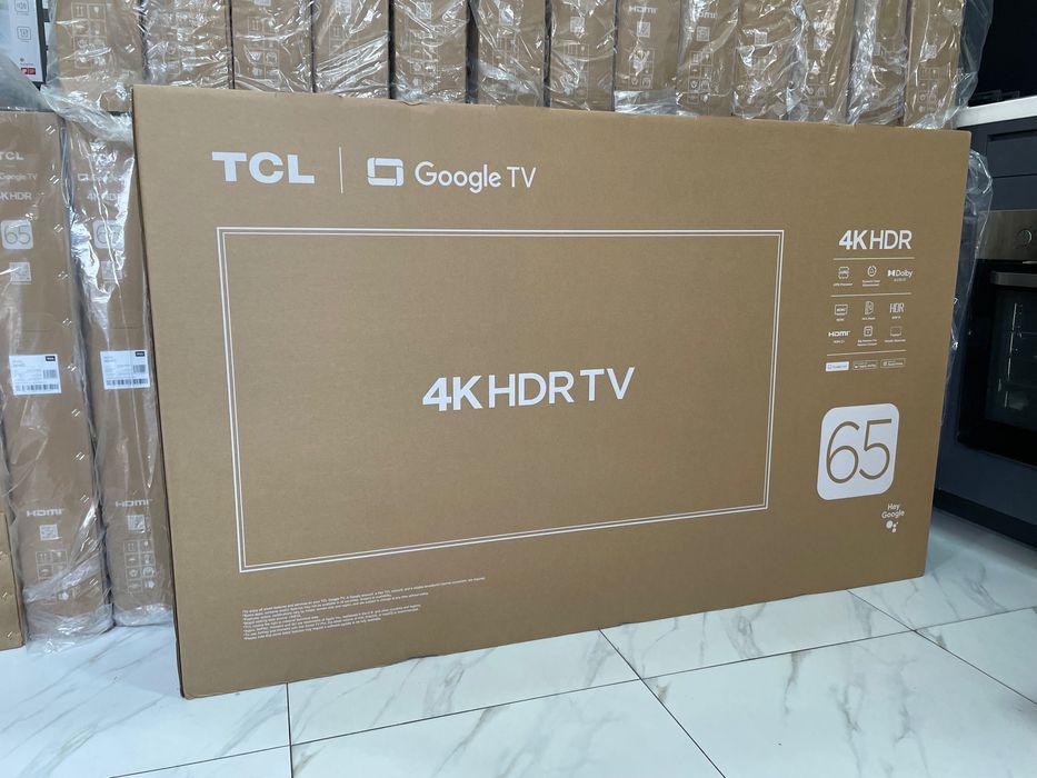 Телевизор TCL 65V6C HDR TV, LED 2025 2x пульт, гарантия 3 года