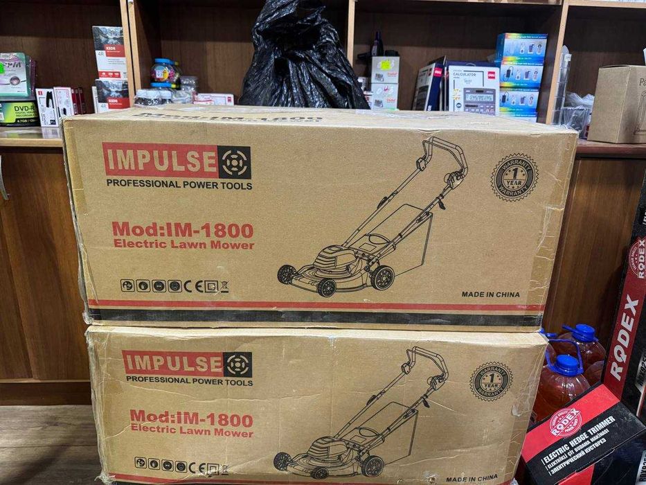 Электрическая газонокосилка IMPULSE IM-1800