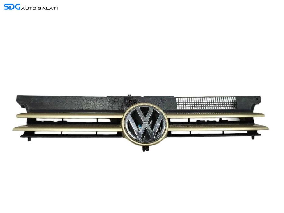 Grila Centrala cu Sigla Emblema de pe Bara Spoiler Volkswagen Golf 4 2001 - 2006 Cod 1J0853651H 1J0853655G [LR1355]