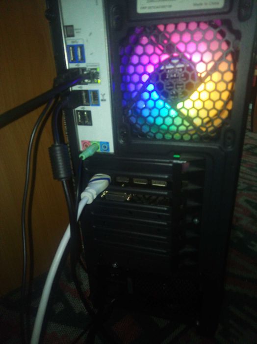 ГеймингPC XeonX5670-6с/12т/RX580-8gb/16gbDDR3/240ssd/500ssd/750PSU