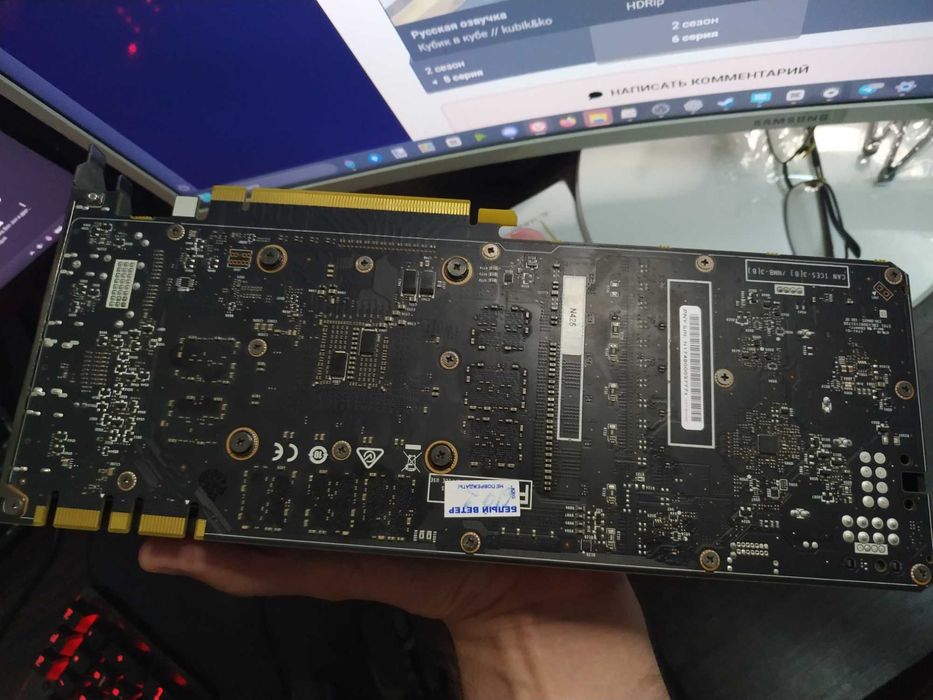 Видеокарта GTX 1080 PNY