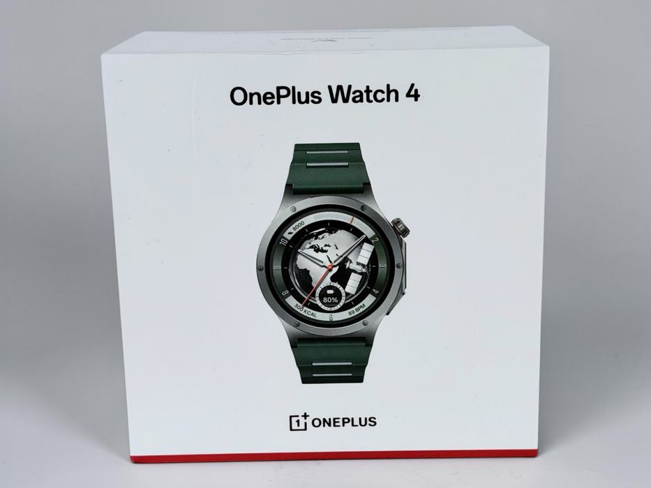 НОВ! OnePlus Watch 4 47mm Evergreen Titanium 2г. Гаранция!