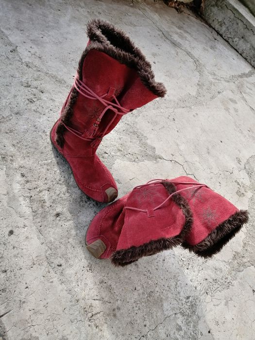 Cizme îmblănite dama