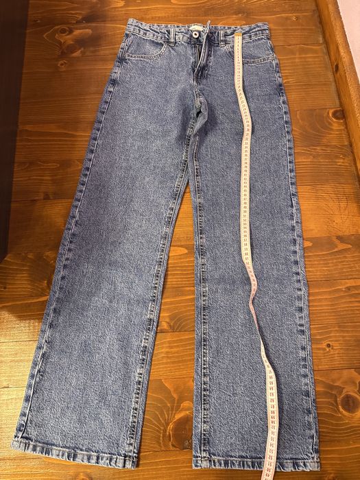 Широки дамски дънки размер 36