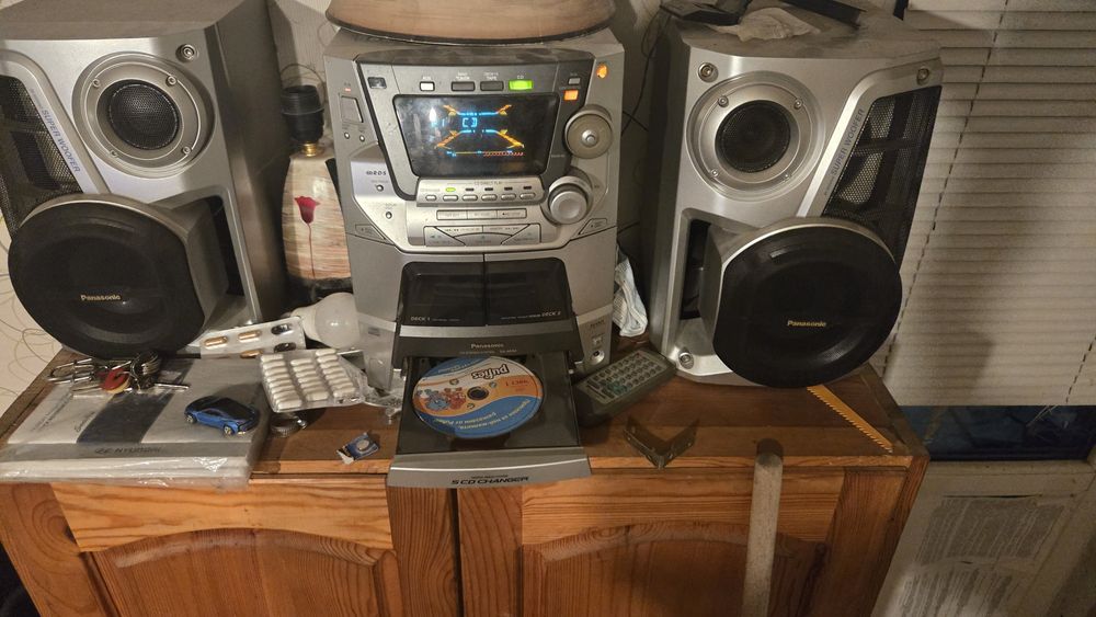 Аудио система Panasonic sa ak44 в идеално състояние